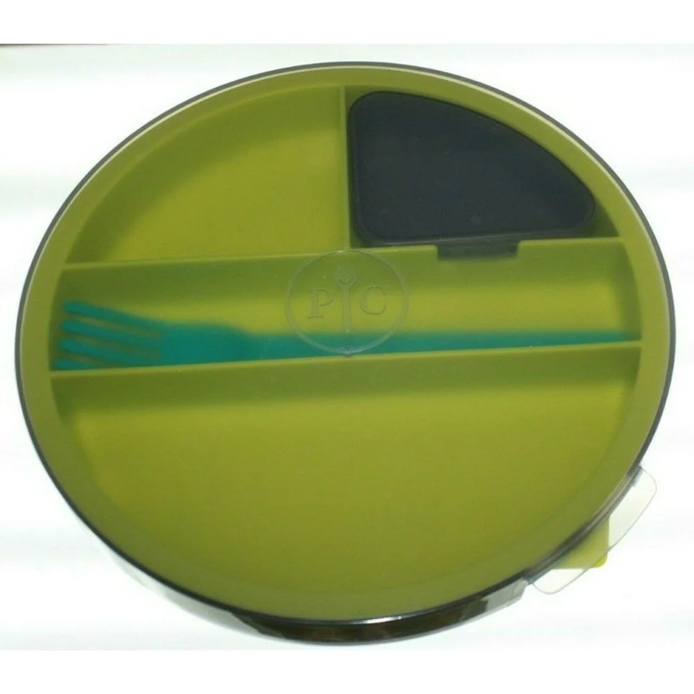 Pampered Chef Salad Cutting Bowl With Lid GUC Green